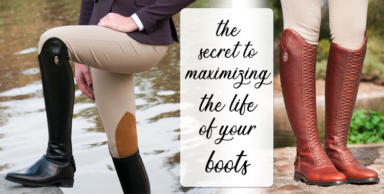 My secret for breaking in tall boots – My Equestrian Style