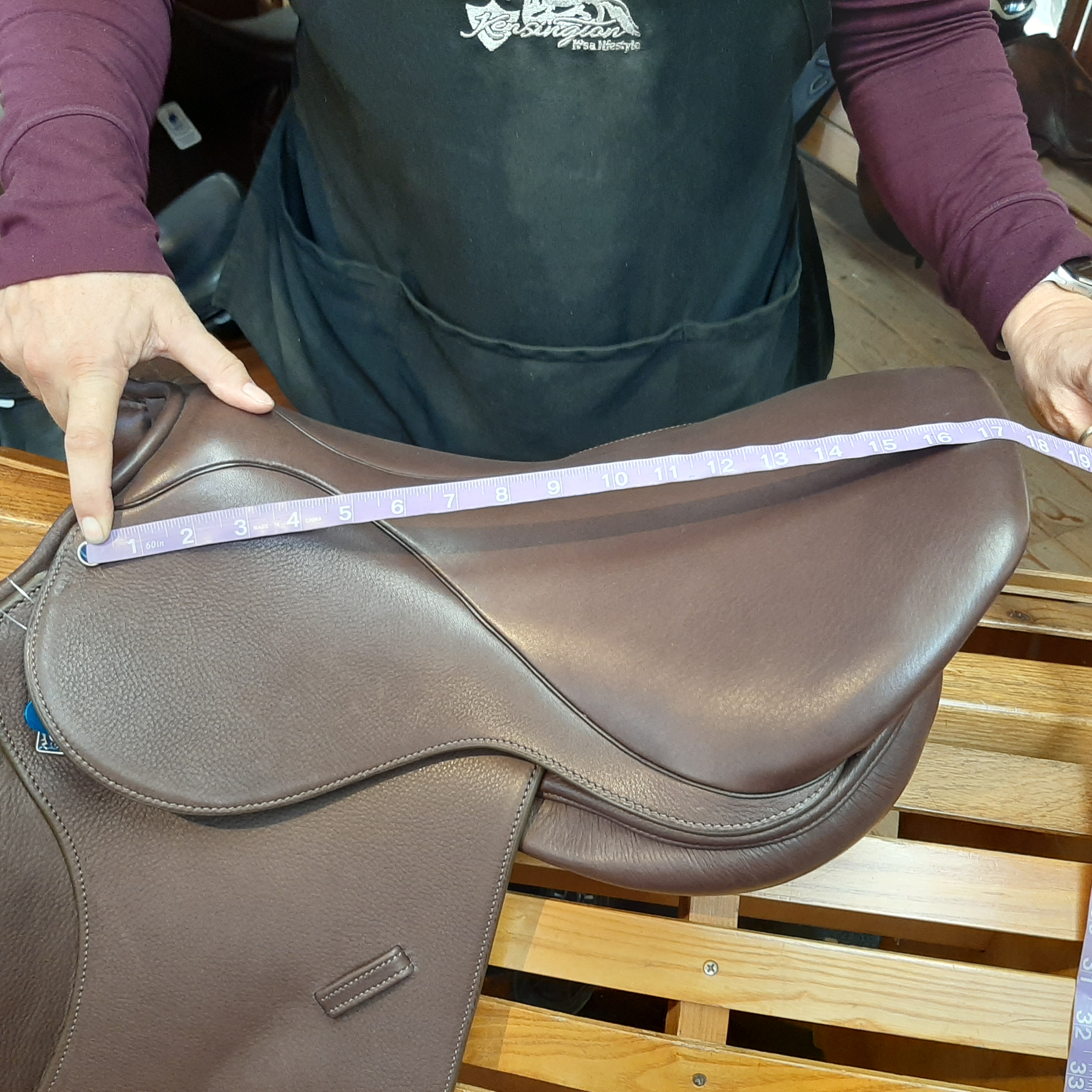 How to Measure an English Saddle Marys Tack & Feed