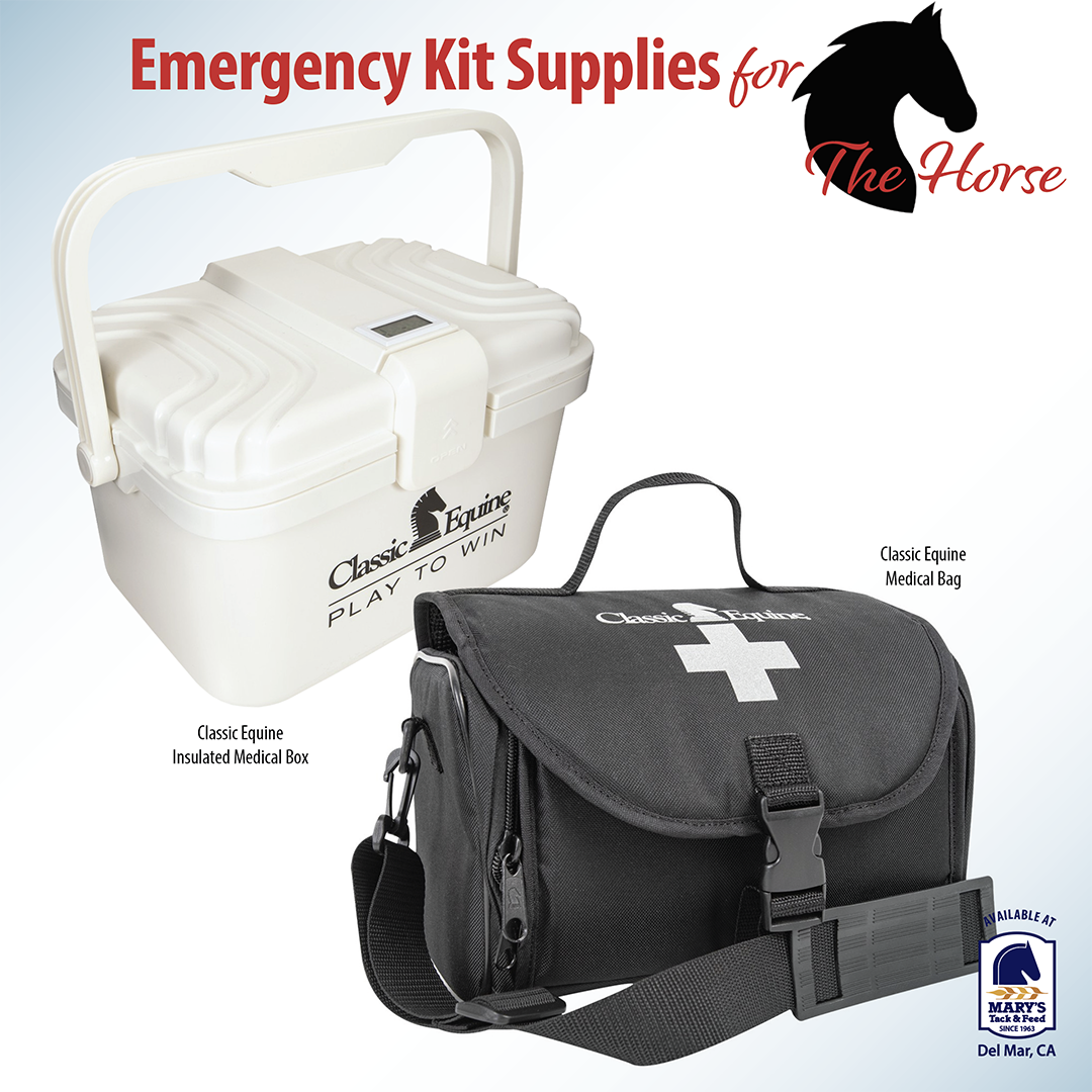 Medical Bags and Coolers for Horse Health and Emergency Supplies