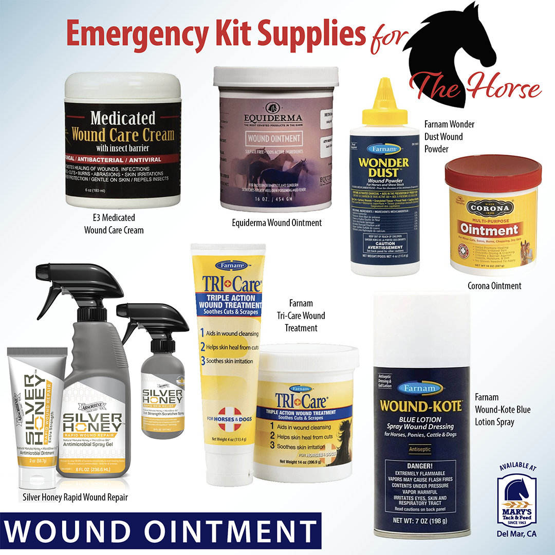 Wound Ointments for Horses
