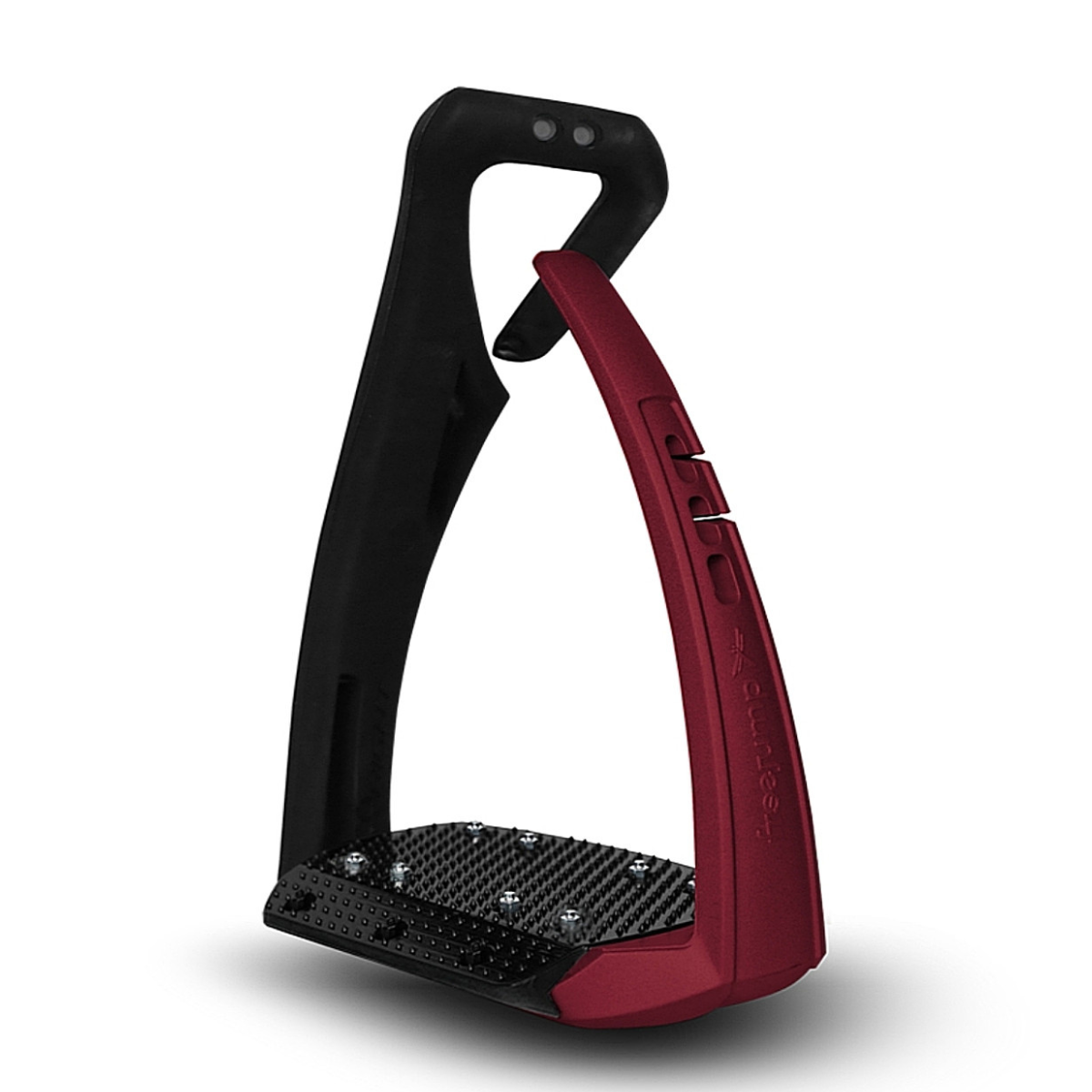 Freejump Soft'up Pro safety stirrups in maroon
