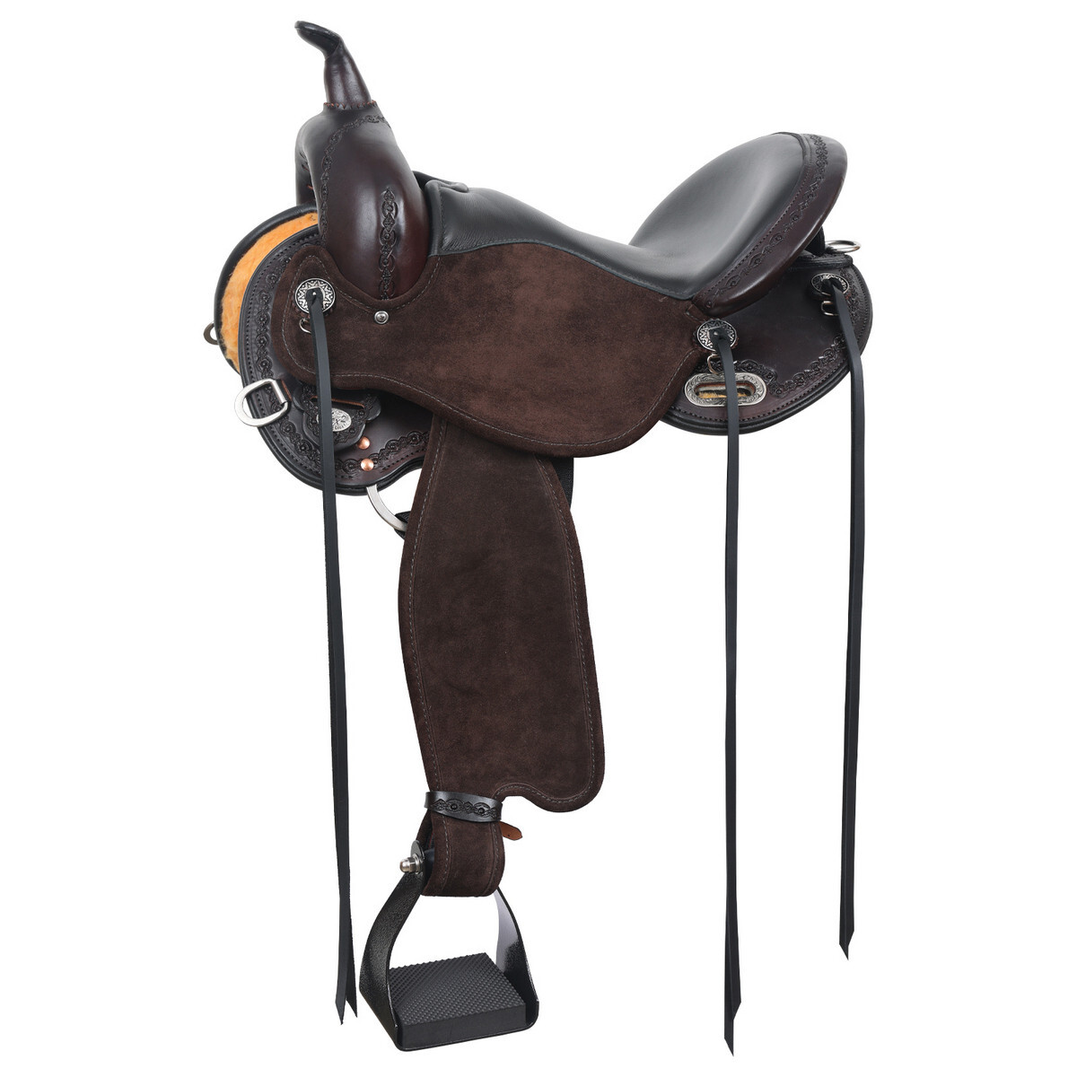 Circle Y Hadley Hybrid Flex2 Trail Saddle 1693-Western Trail Saddle at Marys Tack & Feed