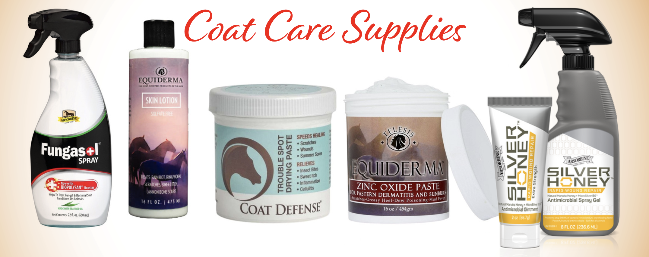 horse coat care and coat lotions